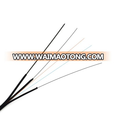 Outdoor 2 Core Self-supporting Fig 8 type FTTH Fiber Optic Drop Wire Telephone Cable